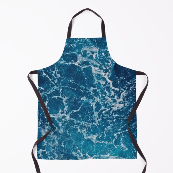 Item preview, Captivating Blue Ocean Wave Wall Art Print designed and sold by pocketgraphic.