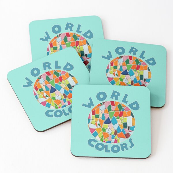 Item preview, The World colors. The mosaic of diversity designed and sold by Goliardika-Shop.