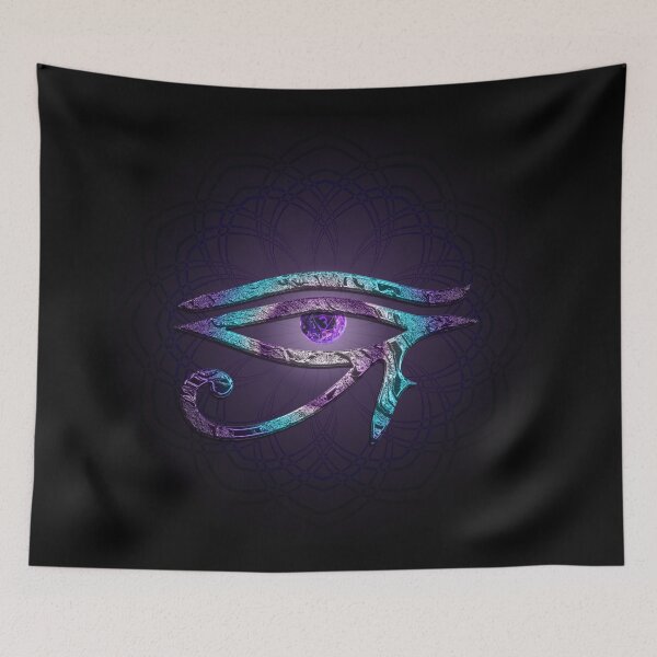Item preview, Eye of Horus Meets Chakra designed and sold by SpiritSeekers.