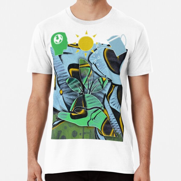 GRAFFITI PLANTS ECO Premium T-Shirt