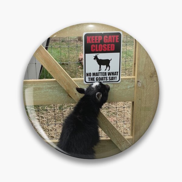 Item preview, A goat reading a sign/yoga/gate/ designed and sold by expressiveprint.