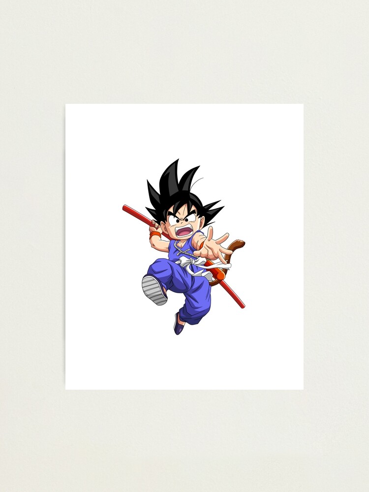 Dragon Ball Son Goku Super Saiyan Photographic Print for Sale by JulyArt9