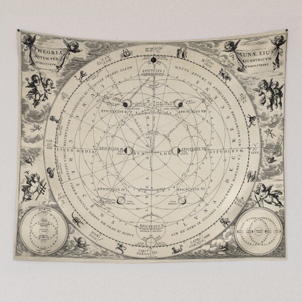 Item preview, Vintage Astronomy/Astrology Map  designed and sold by NoCoffeeNoLife.