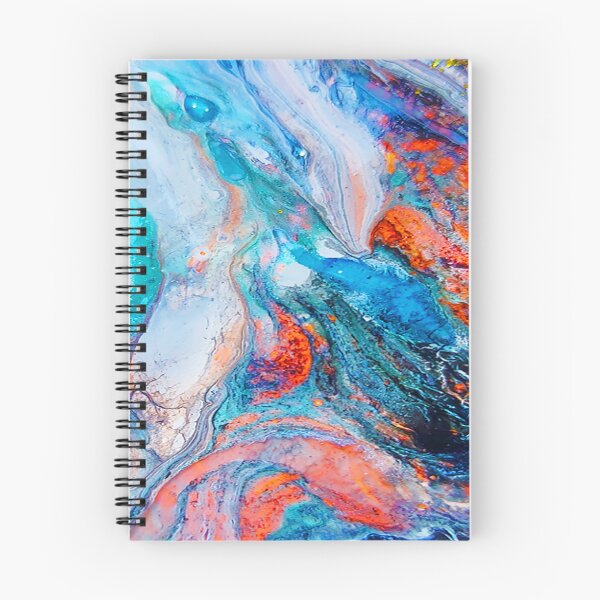 Item preview, Marble Effect Color Pouring Acrylic Abstract Painting designed and sold by BluedarkArt.