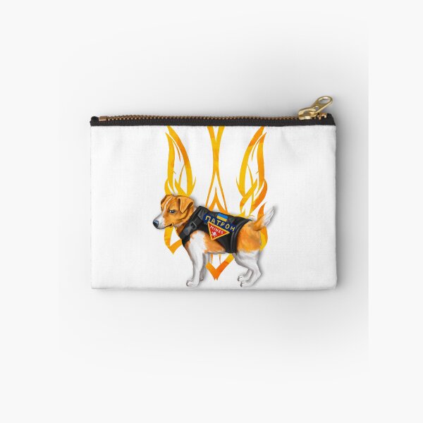 Item preview, Patron Dog, Ukrainian Hero Dog,  Jack Russell Terrier, Essential T-Shirt designed and sold by ukrainiancorgi.