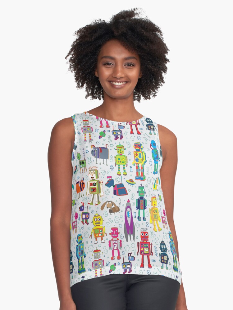 Item preview, Sleeveless Top designed and sold by Cecca-Designs.