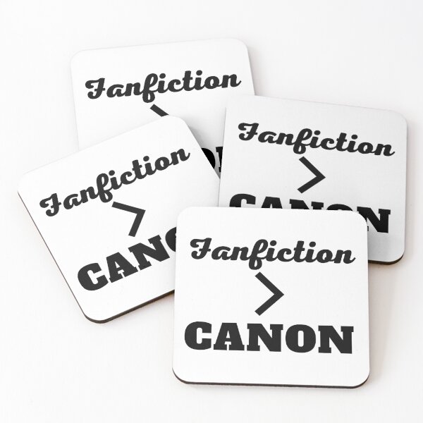Item preview, Fanfiction is better than canon! designed and sold by shmodev.