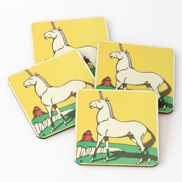 Item preview, U is for Unicorn designed and sold by BrigitteCooper.
