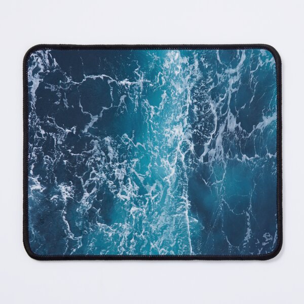 Item preview, Majestic Blue Ocean Wave Fine Art Print designed and sold by pocketgraphic.