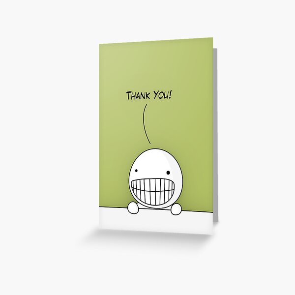 Thank You (Card) Greeting Card