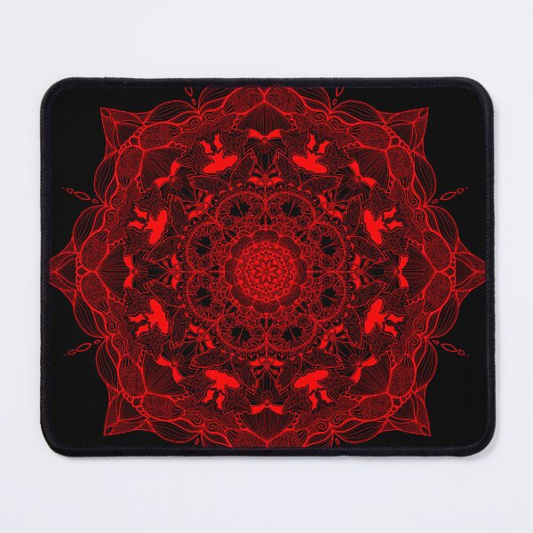 Item preview, Red Mandala designed and sold by ArtNaomiViki.