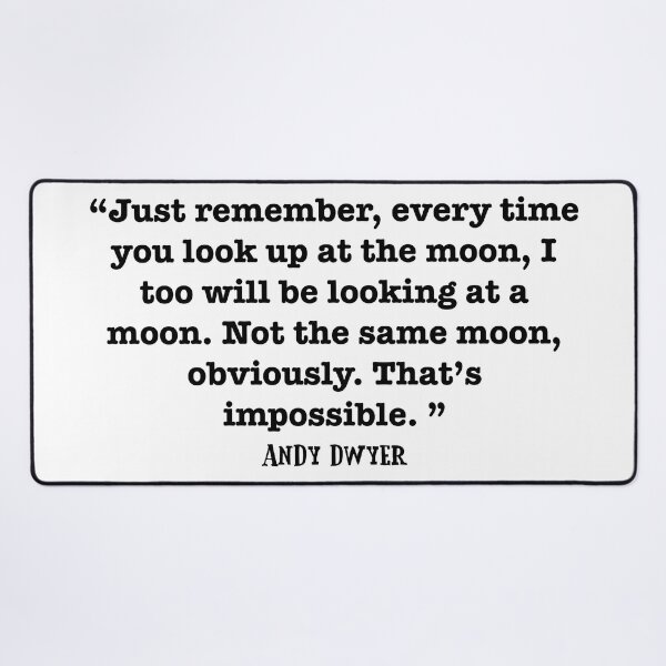 Item preview, Andy Dwyer Quote designed and sold by baileyvannatta.