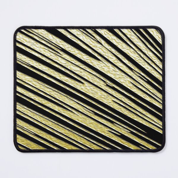 Item preview, Onyx and Gold Stripes designed and sold by fatenanwar.