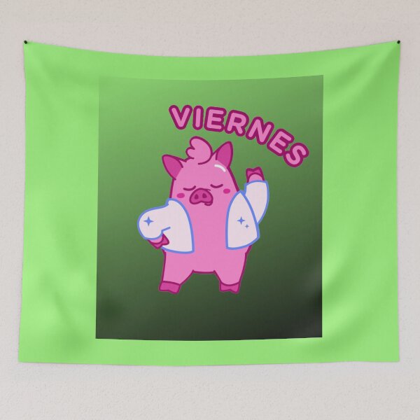 Item preview,  VIERNES PIG AT SUNSET IN BEAUTIFUL COLORS. designed and sold by marie1919.
