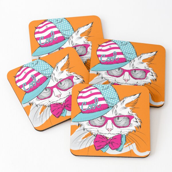 Item preview, Fashion Girl Cat Design designed and sold by prabathmu.