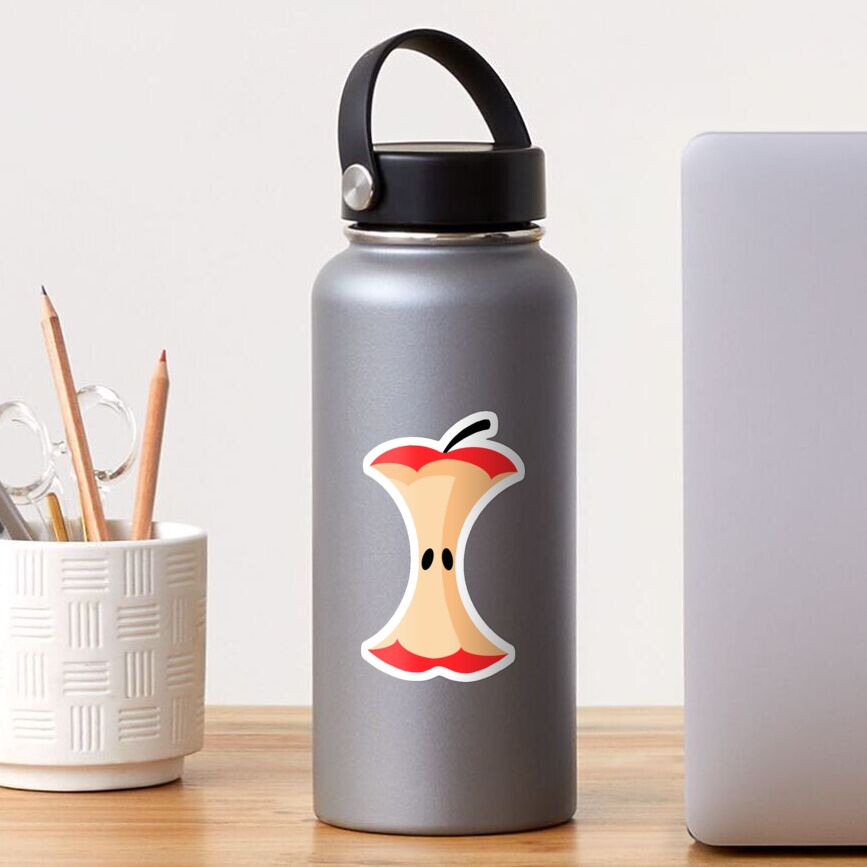 Apple Core Sticker