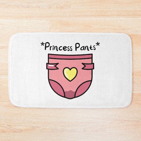 Item preview, ABDL Diaper Princess Pants (Pink) designed and sold by Kinky Penguin.