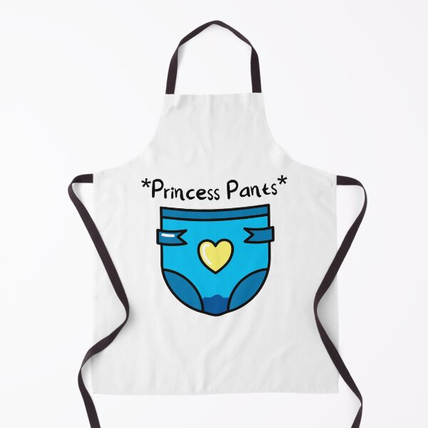 Item preview, ABDL Diaper Princess Pants (Blue) designed and sold by Kinky Penguin.