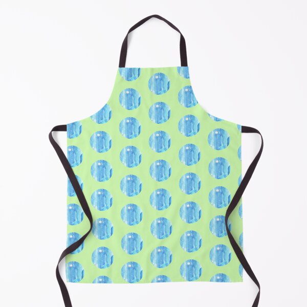 Item preview, Blue green watercolor circles designed and sold by lausn.