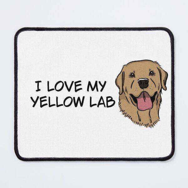 Item preview, I Love My Yellow Labrador  designed and sold by rmcbuckeye.