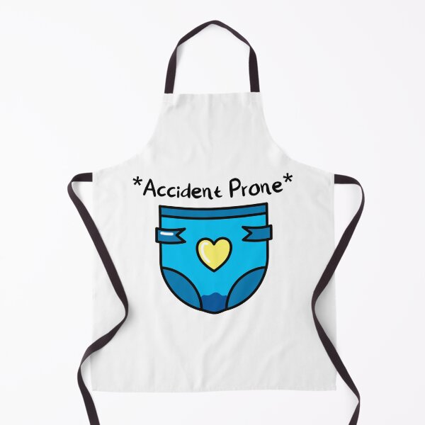 Item preview, ABDL Diaper Accident Prone (Blue) designed and sold by Kinky Penguin.