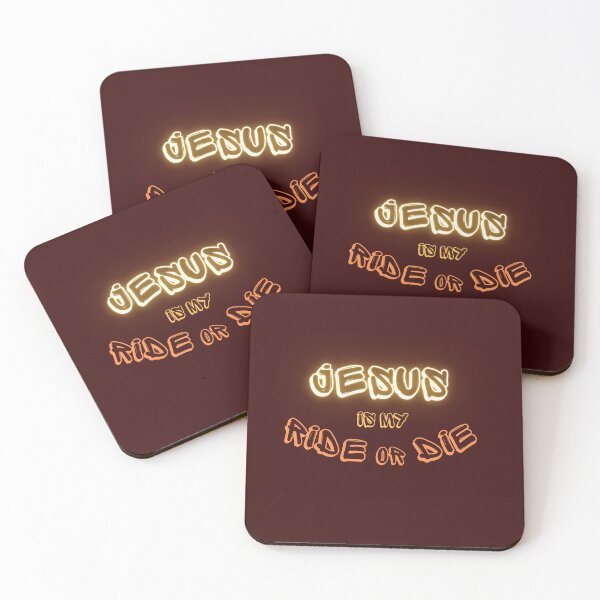 Item preview, Jesus is my Ride Or Die. Cool Graffiti Fond Blessed, Loved . Christian Faith Bible Promise designed and sold by GEM STYLE.