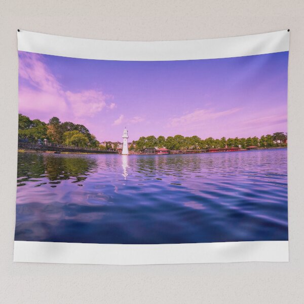 Item preview, Beautiful Summer Sunrise over Roath Park Lake Cardiff, Wales, UK designed and sold by VnGphoto.