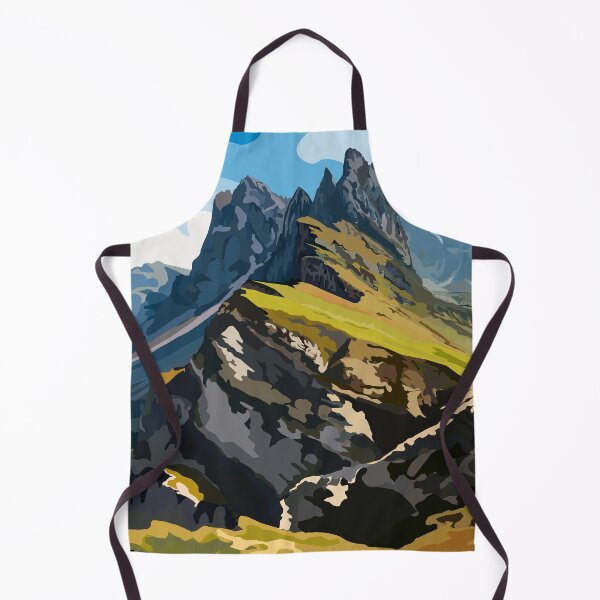 Item preview, High mountains in the morning designed and sold by ArtNaomiViki.