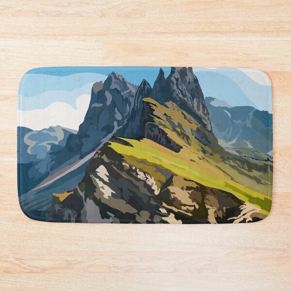 Item preview, High mountains in the morning designed and sold by ArtNaomiViki.