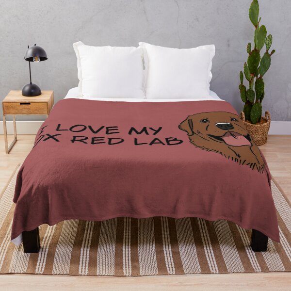 Item preview, I Love My Fox Red Labrador designed and sold by rmcbuckeye.