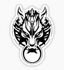 Final Fantasy Fenrir Wolf Sticker