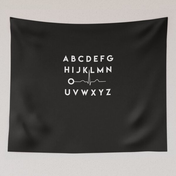 Item preview, PQRST Wave - Nursing Alphabet Classic T-Shirt designed and sold by PaulWalther.