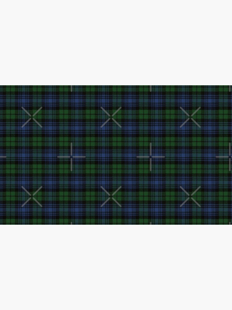 Black Watch Ancient Original Scottish Tartan by DiamondWillow