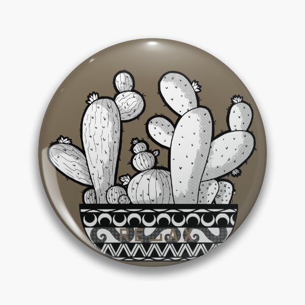 Item preview, Cactus pot designed and sold by ArtNaomiViki.