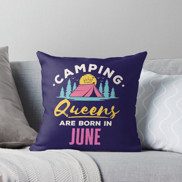 Item preview,  Camping Birthday Women Queens Are Born in June designed and sold by jaygo.