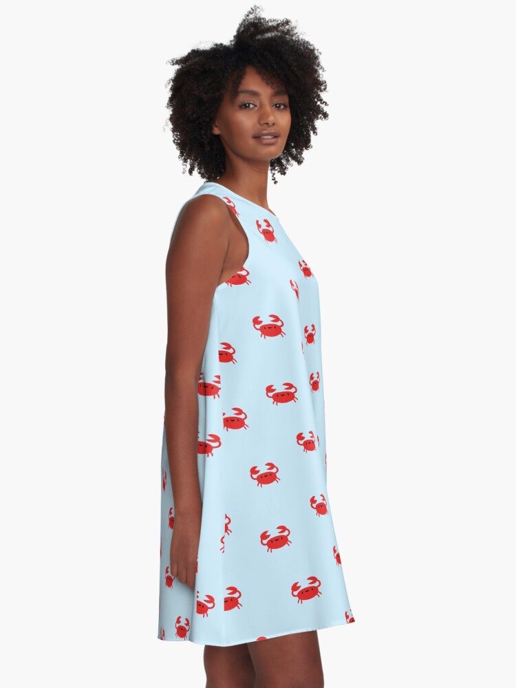 Alternate view of Happy Little Crabs A-Line Dress