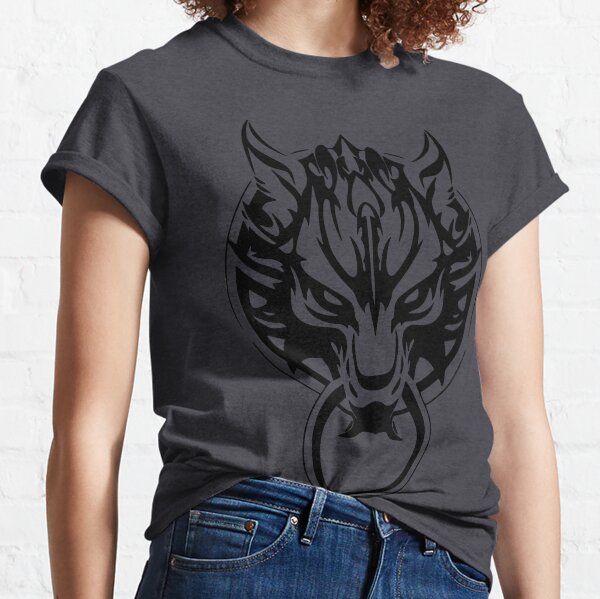 Final Fantasy Fenrir Wolf Classic T-Shirt