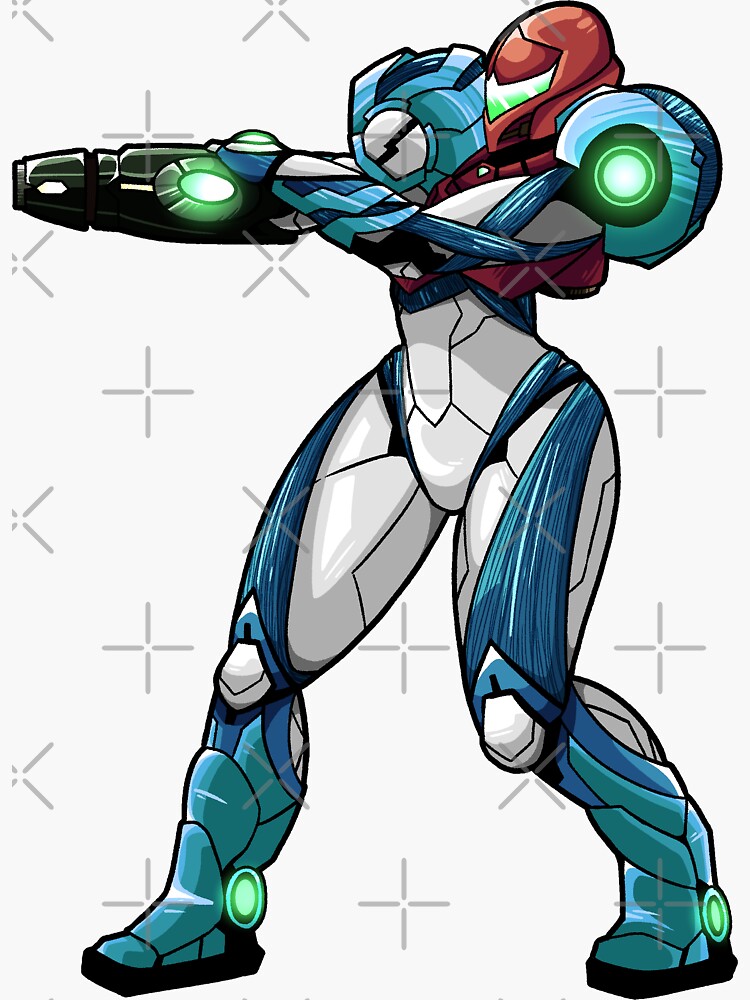 Artwork view, Samus Dread Suit designed and sold by Alicaido