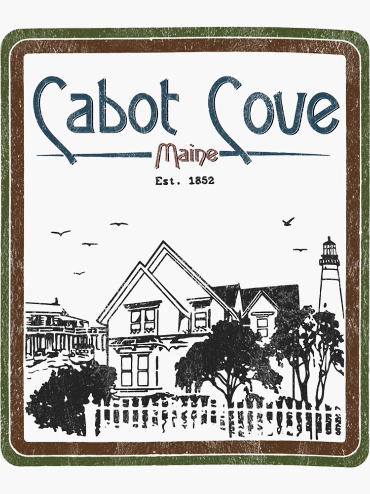 "Cabot Cove Murder She Wrote Tote Jessica Fletcher Classic TShirt