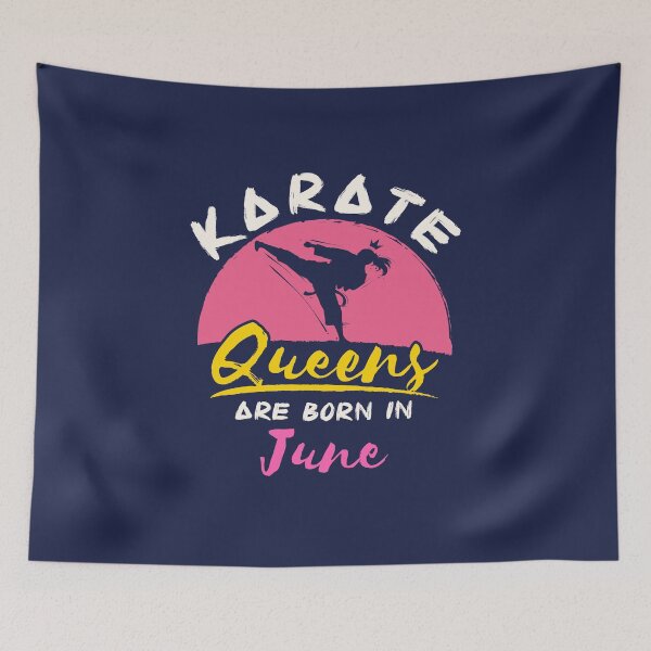 Item preview, Karate Birthday Women Girls Queens Born in June designed and sold by jaygo.