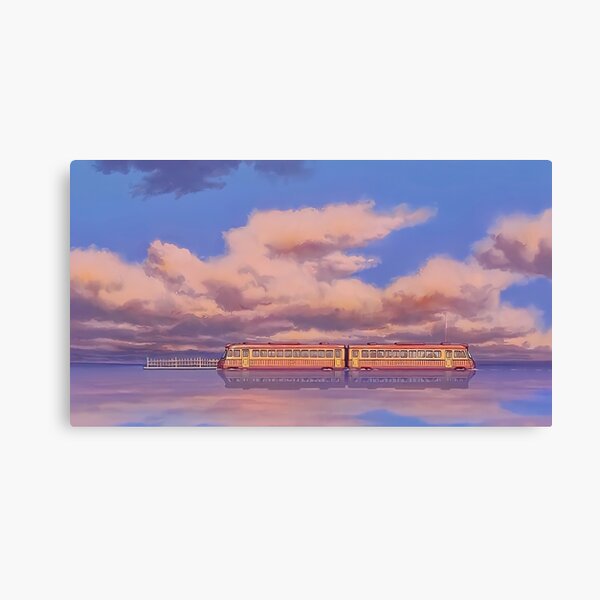 Spirited Away Train Canvas Print