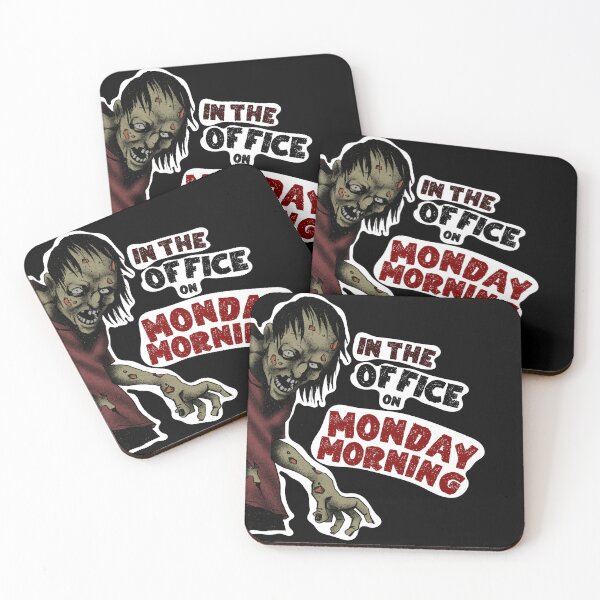 Item preview, zombie faces on Monday mornings in the office designed and sold by Goliardika-Shop.