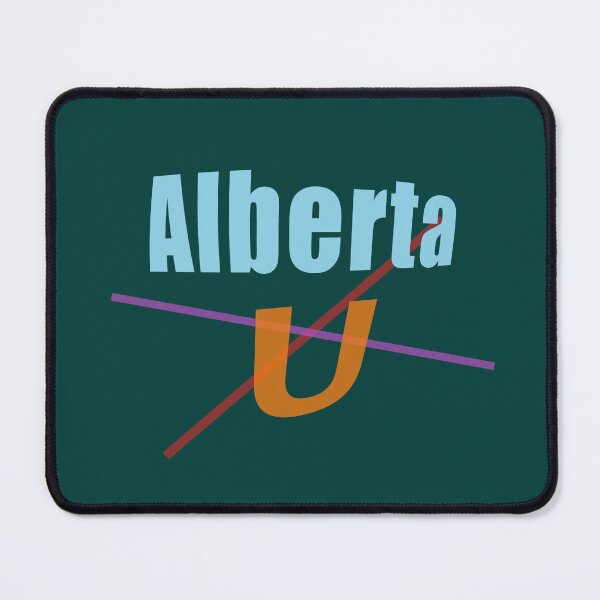 Item preview, Alberta U abstract design designed and sold by lobodelnoir.