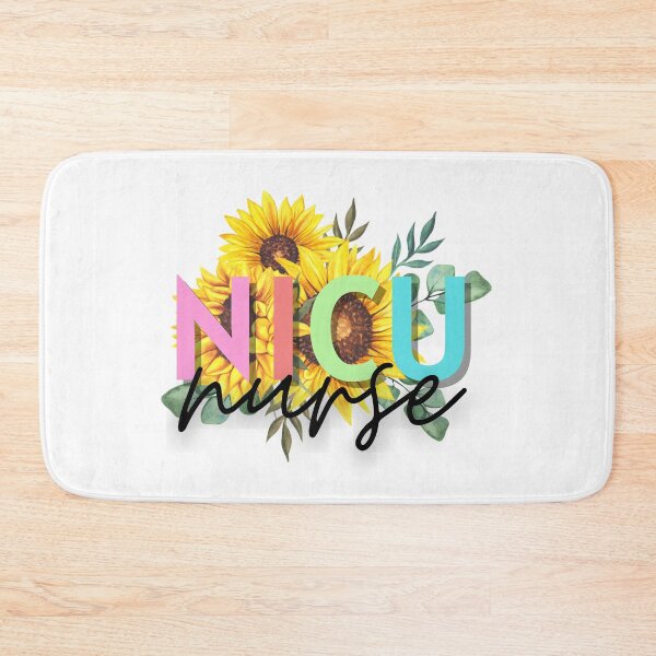 Item preview, NICU Nurse ICU Neonatal Boho Sunflower Team Tiny Humans Retro designed and sold by wanasak.