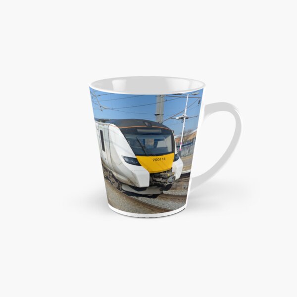 Vista previa del artículo con la obra «Tren Thameslink Clase 700 118 en Bedford», diseñado y vendido por EngPhotography.
