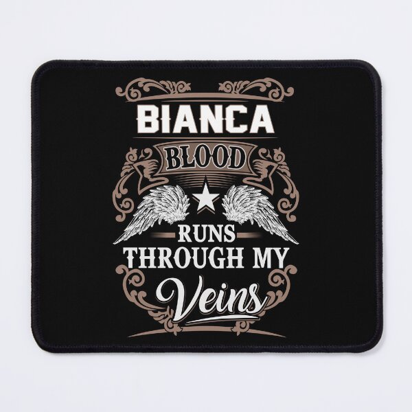 Item preview, Bianca Name T Shirt - Bianca Blood Runs Through My Veins Gift Item Tee designed and sold by jazminprin.