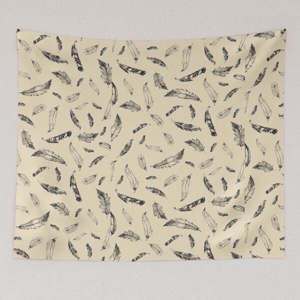 Item preview, Falling Feathers- Vintage Feathers designed and sold by 69Designs-MP.