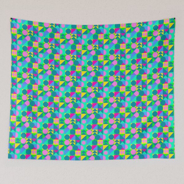 Item preview, Neo Geo Shapes & Patterns  colorful, neo geo, neo geometric, Neo Geo Minimalist Wallpapers designed and sold by Design Repo.