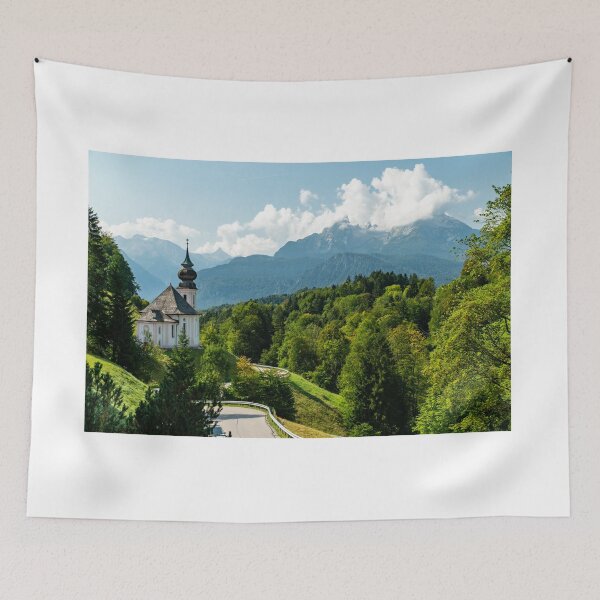 Item preview, The pilgrimage church Maria Gern - Berchtesgaden - Berchtesgaden Alps designed and sold by xP42.