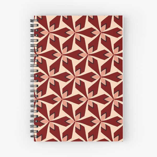 Item preview, Classic maroon and peach floral Seamless Pattern  designed and sold by PatternFantasy.